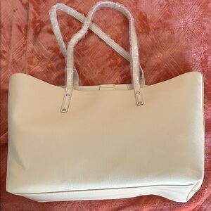 New INC Elegant Yellow Tote Bag